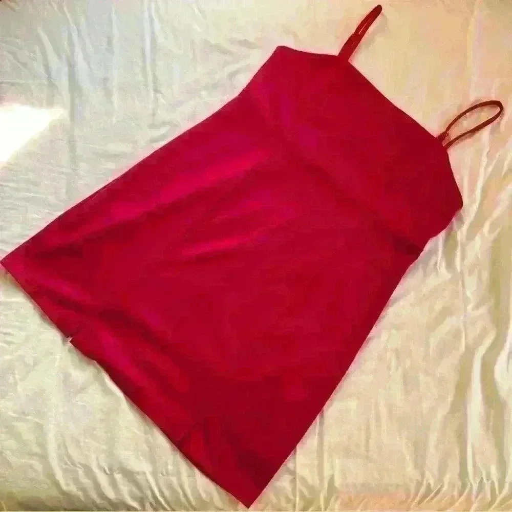 Elegant Red Women's Dress